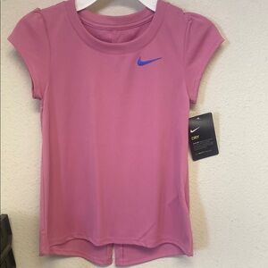 Nike Kids Pink Dri-FIT T-Shirt